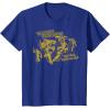 imageTransformers More Than Meets The Eye Battle Grid TShirtRoyal Blue