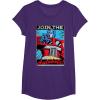 imageTransformers Optimus Prime Join The Autobots Retro Poster TShirt SmallPurple