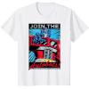 imageTransformers Optimus Prime Join The Autobots Retro Poster TShirt SmallWhite