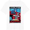 imageTransformers Optimus Prime Join The Autobots Retro Poster TShirt SmallWhite