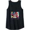 imageTransformers Optimus Prime Retro Fine Art Cubist Portrait Tank TopBlack