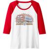 imageTransformers Optimus Prime Robot In Disguise Raglan Baseball TeeRedWhite