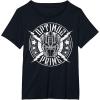 imageTransformers Optimus Prime Vintage Rock Lightning Logo TShirt SmallBlack