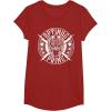 imageTransformers Optimus Prime Vintage Rock Lightning Logo TShirt SmallCranberry Red