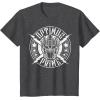 imageTransformers Optimus Prime Vintage Rock Lightning Logo TShirt SmallDark Heather Grey