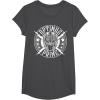imageTransformers Optimus Prime Vintage Rock Lightning Logo TShirt SmallDark Heather Grey