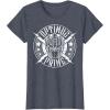 imageTransformers Optimus Prime Vintage Rock Lightning Logo TShirt SmallHeather Blue