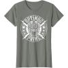 imageTransformers Optimus Prime Vintage Rock Lightning Logo TShirt SmallOlive Heather