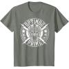 imageTransformers Optimus Prime Vintage Rock Lightning Logo TShirt SmallOlive Heather