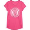 imageTransformers Optimus Prime Vintage Rock Lightning Logo TShirt SmallPink Heather