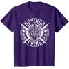 imageTransformers Optimus Prime Vintage Rock Lightning Logo TShirt SmallPurple