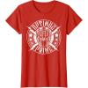 imageTransformers Optimus Prime Vintage Rock Lightning Logo TShirt SmallRed