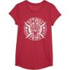 imageTransformers Optimus Prime Vintage Rock Lightning Logo TShirt SmallRed Heather