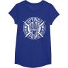 imageTransformers Optimus Prime Vintage Rock Lightning Logo TShirt SmallRoyal Blue