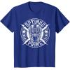 imageTransformers Optimus Prime Vintage Rock Lightning Logo TShirt SmallRoyal Blue