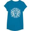 imageTransformers Optimus Prime Vintage Rock Lightning Logo TShirt SmallSapphire Blue