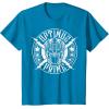 imageTransformers Optimus Prime Vintage Rock Lightning Logo TShirt SmallSapphire Blue