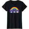 imageTransformers Pride Rainbow Faces TShirtBlack