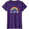 imageTransformers Pride Rainbow Faces TShirtPurple