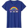 imageTransformers Pride Rainbow Faces TShirtRoyal Blue