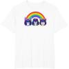 imageTransformers Pride Rainbow Faces TShirtWhite