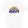 imageTransformers Pride Rainbow Faces TShirtWhite