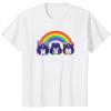 imageTransformers Pride Rainbow Faces TShirtWhite