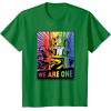 imageTransformers Pride Rainbow Optimus Prime We Are One TShirtKelly Green