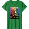 imageTransformers Pride Rainbow Optimus Prime We Are One TShirtKelly Green