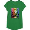 imageTransformers Pride Rainbow Optimus Prime We Are One TShirtKelly Green
