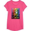 imageTransformers Pride Rainbow Optimus Prime We Are One TShirtPink Heather