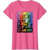 imageTransformers Pride Rainbow Optimus Prime We Are One TShirtPink Heather