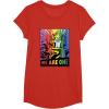 imageTransformers Pride Rainbow Optimus Prime We Are One TShirtRed