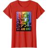 imageTransformers Pride Rainbow Optimus Prime We Are One TShirtRed