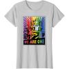 imageTransformers Pride Rainbow Optimus Prime We Are One TShirtSilver Grey