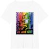 imageTransformers Pride Rainbow Optimus Prime We Are One TShirtWhite