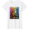 imageTransformers Pride Rainbow Optimus Prime We Are One TShirtWhite
