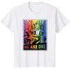 imageTransformers Pride Rainbow Optimus Prime We Are One TShirtWhite