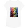 imageTransformers Pride Rainbow Optimus Prime We Are One TShirtWhite