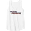 imageTransformers Red Gradient Classic Vintage Logo Tank TopWhite