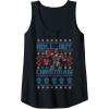 imageTransformers Roll Out Christmas Knit Style Tank TopBlack