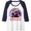 imageTransformers War For Cybertron Megatron Decepticon Leader Raglan Baseball TeeNavy BlueWhite