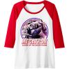 imageTransformers War For Cybertron Megatron Decepticon Leader Raglan Baseball TeeRedWhite