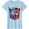 imageTransformers War for Cybertron Decepticon Autobot Split TShirtBaby Blue
