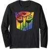 imageTransformers Autobots Pride Logo Long Sleeve TShirtBlack