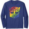 imageTransformers Autobots Pride Logo Long Sleeve TShirtNavy Blue