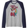 imageTransformers Autobots Retro Roll Out 84 Rainbow Stripe Raglan Baseball TeeNavy BlueAthletic Heather