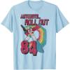 imageTransformers Autobots Retro Roll Out 84 Rainbow Stripe TShirtBaby Blue