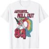 imageTransformers Autobots Retro Roll Out 84 Rainbow Stripe TShirtWhite