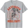 imageTransformers Autobots Roll Out 84 Vintage Collegiate TShirtHeather Grey
